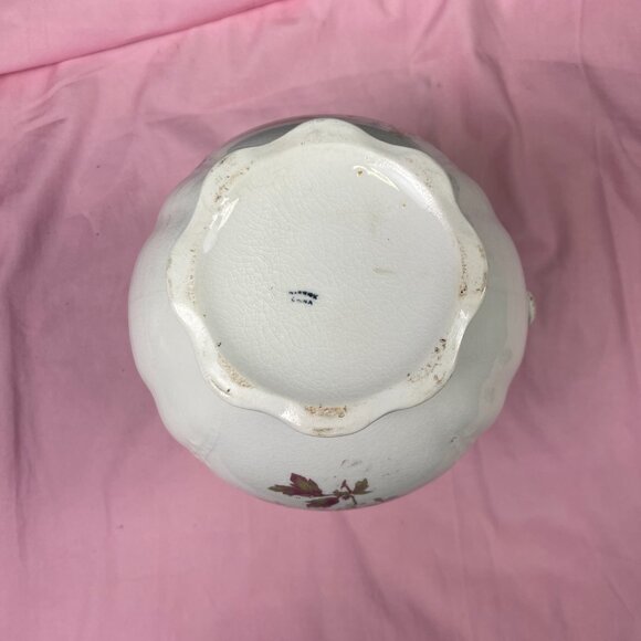 Beautiful Antique Warwick China Victorian Rose Pitcher= - Picture 7 of 7